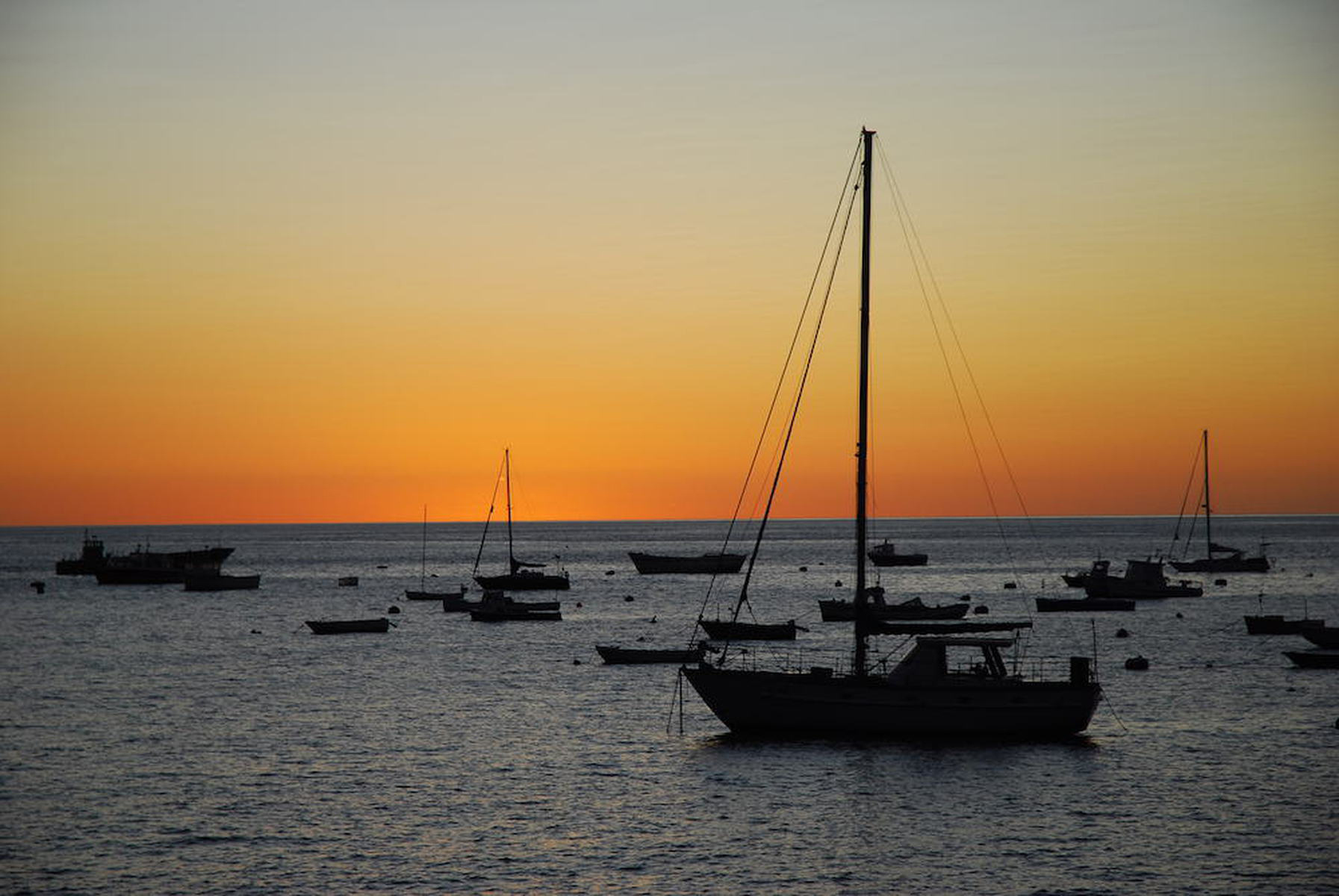 Yacht in Harbour, St Helena. © Ed Thorpe