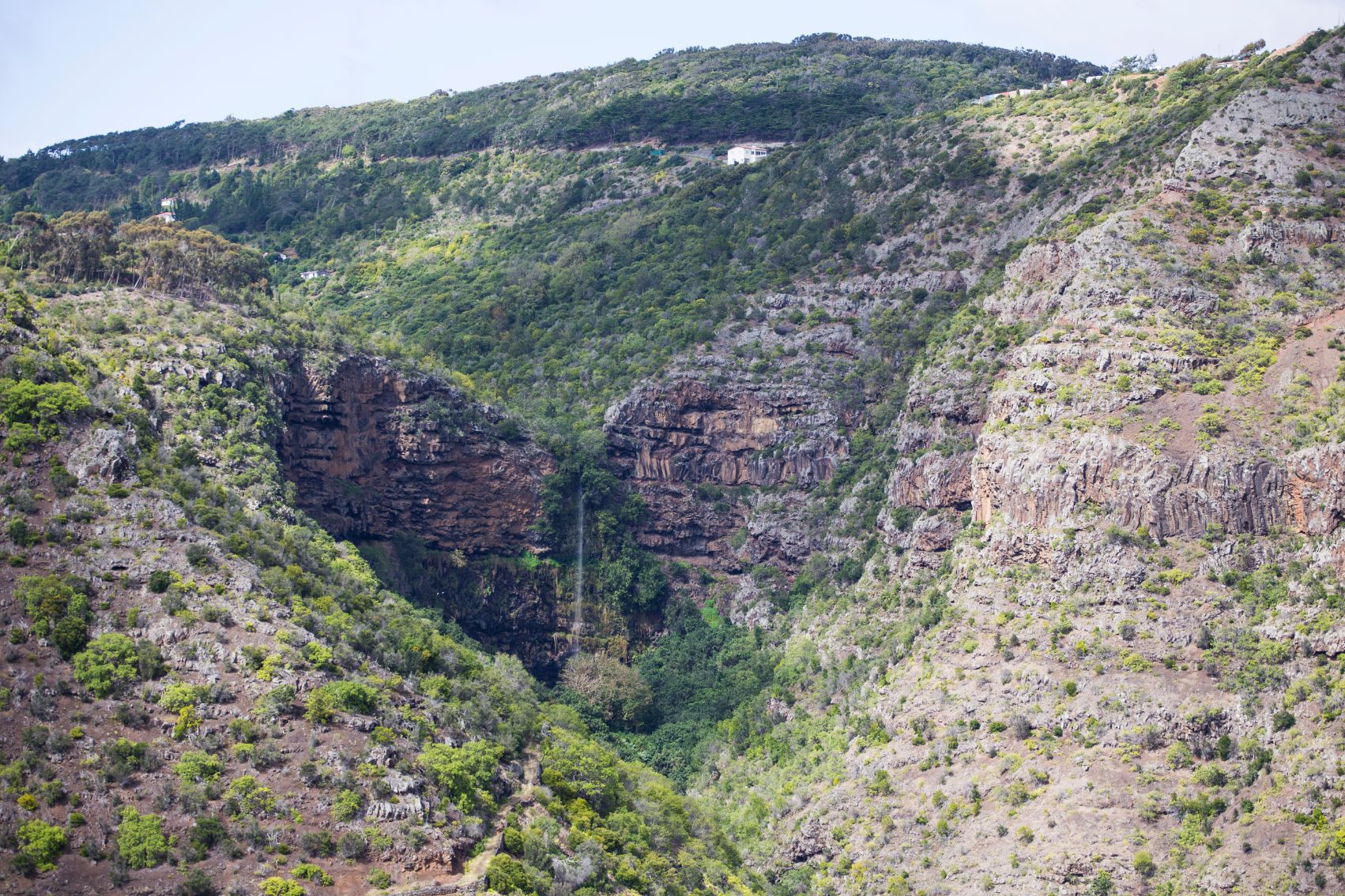 The Heart Shaped Waterfall. St Helena Island. Courtesy of: St Helena Tourism