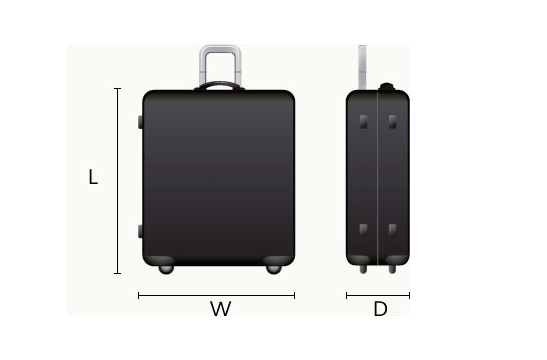 Dimensions of Checked or Hold Baggage