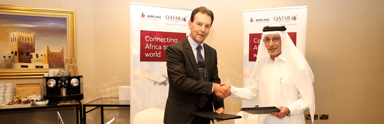  News - Qatar Airways and Airlink Sign Comprehensive Codeshare Agreement to Enhance Connectivity Across Southern Africa