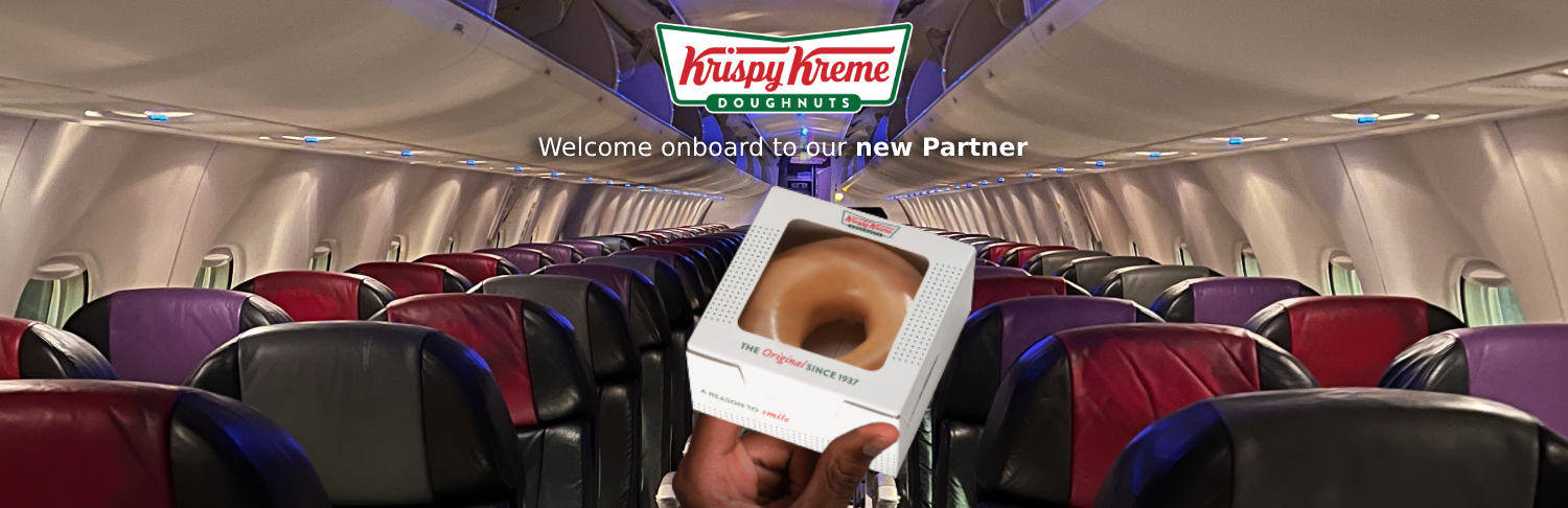 Airlink Partners with Krispy Kreme