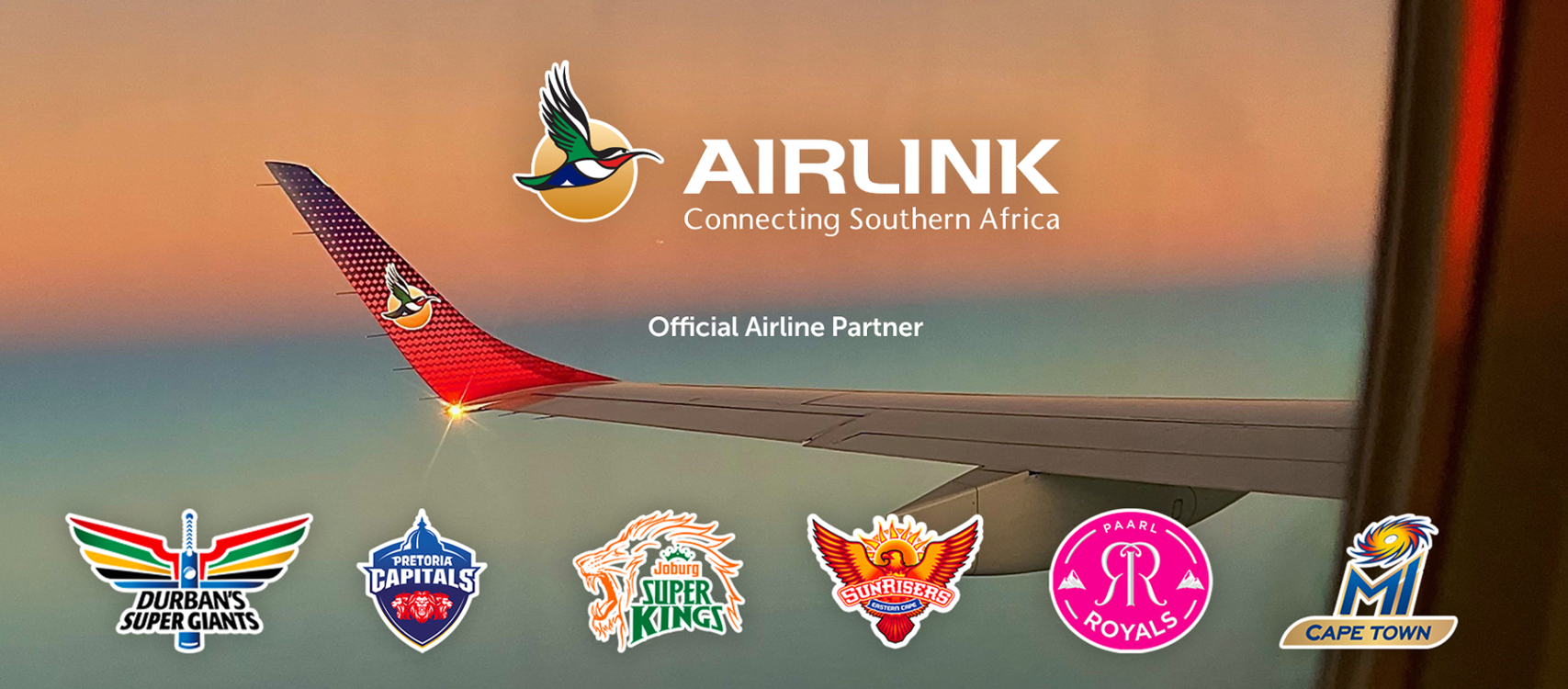 Airlink flies SA20