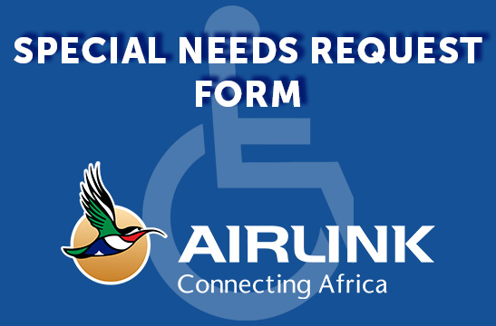 Special Medical Needs Request Form 